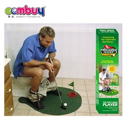 CB865218 CB865223 - Interesting indoor sport game toy set mini telescopic toilet golf